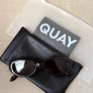 Quay felt cute Sunglasses